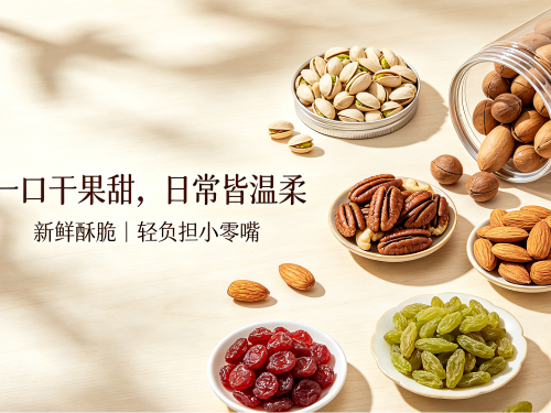 颗颗新鲜，岁岁清甜日常小欢喜，舌尖干果香-森林老爹坚果代工厂