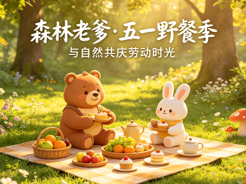 森林老爹致大家五一劳动节快乐