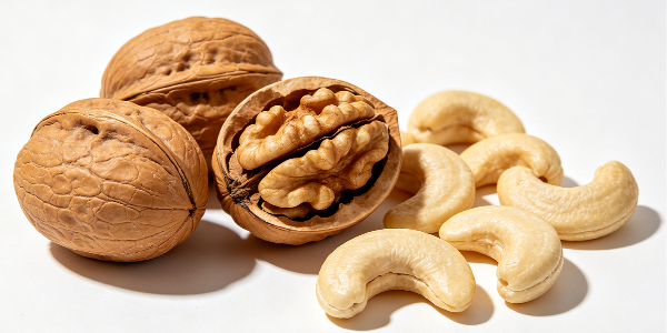 腰果仁&核桃：坚果界的“反差CP”-森林老爹坚果代工厂