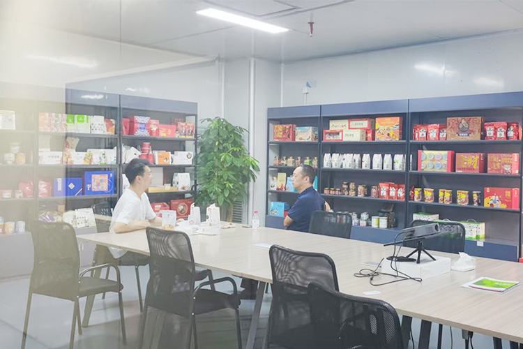 深圳赵总莅临森林老爹洽谈坚果代工合作